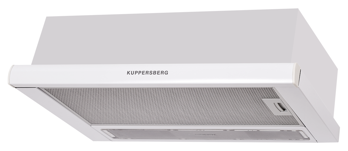 Вытяжка встраиваемая в шкаф 60 см kuppersberg slimlux ii 60 bg